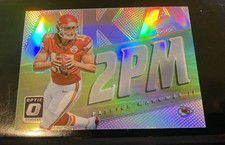 2017 PATRICK MAHOMES II DONRUSS OPTIC FOOTBALL RC AKA 2PM #30 INSERT CARD CHIEFS
