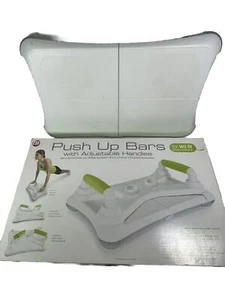 Nintendo Wii Items Wii Push-Up Bar (new) Wii Fit Balance Board (board Pre-owned) - Picture 1 of 10