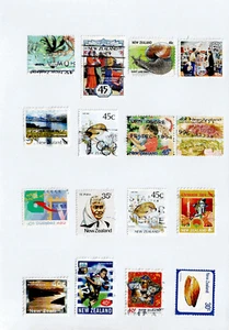 SERIE Lotto collezione Francobolli Nuovazelanda - Picture 1 of 1