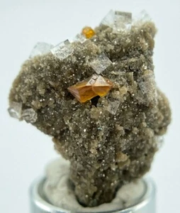 +++ FLUORITE, SPHALERITE LA FARGE QUARRY, DUNDAS, ONTARIO, CANADA +++ - Picture 1 of 9