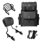 Sissy Bar Ki + Tail Bag For Chopper / Custombikes Ultra Limited Low 15-19 With R