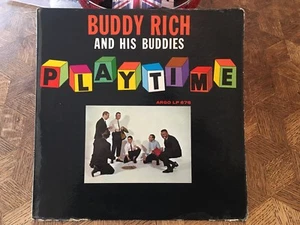 BUDDY RICH - Playtime ~ ARGO 676 {dg orig} w/Mainieri, Richard Evans, Most NICE - Imagen 1 de 6