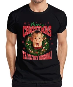 Merry Christmas Ya Filthy Animal Kevin McCallister - Home Alone Weihnachten Xmas - Bild 1 von 30