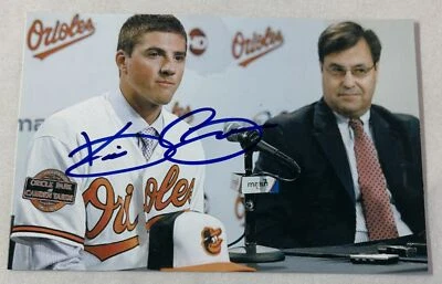 Foto firmada 4x6 a color ~ Kevin Gausman Orioles automático Foto 1 de 3