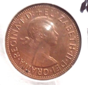 ¡MONEDA GRANDE DEL REINO UNIDO CIRCULADA, GRADO AU, 1962! (22615) - Imagen 1 de 3