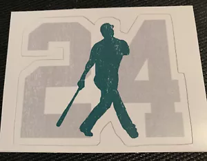 Ken Griffey Jr. Aufkleber Abziehbild 24 3,8" x 3" Kostenloser Versand MLB Baseball Seattle - Bild 1 von 1