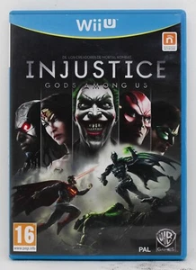 INJUSTICE GODS AMONG US NINTENDO WIIU WII U PAL ESPAÑA - Picture 1 of 2
