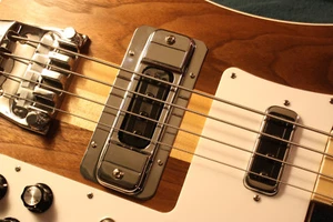 Rickenbacker 4003 Bass aftermarket Treble Bezel™ STANDARD Chrome - Picture 1 of 2