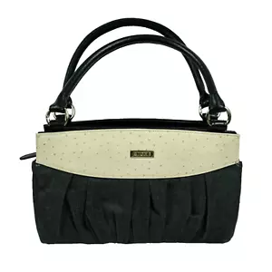 Miche Deniece Hand Bag Women Classic Shell Retired Dark Denim Ostrich Leather - Picture 1 of 8