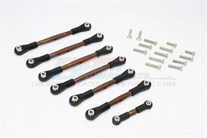 GPM SSLA160P-OC HEAVY DUTY STEEL TIE RODS SET FOR TRAXXAS SLASH 4X4 / TELLURIDE - Picture 1 of 1