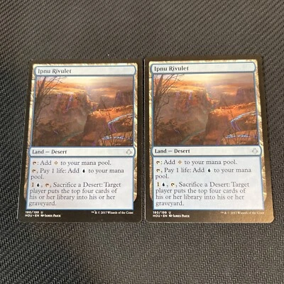 Ipnu Rivulet Land Magic The Gathering Mtg Hour of Devastation 2 - Image 1 of 4