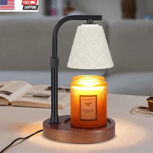 Dimmable Ceramic Candle Warmer Lamp, Candle Warmer Lights Height Adjustable for - Picture 1 of 6