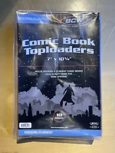 1 - ÚNICO TOPLOADER TAMAÑO CÓMIC - PRIMERO DEBE COMPRARSE EN TRANSMISIÓN EN VIVO - Imagen 1 de 1