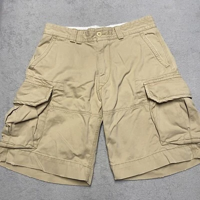 Polo Ralph Lauren Cargo Shorts Mens 32 Khaki Baggy Fit Utility Skater - Image 1 of 4