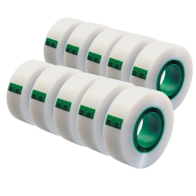 10 x 3M Scotch Magic Tape 810 Klebeband Klebefilm 19 mm x 33 m