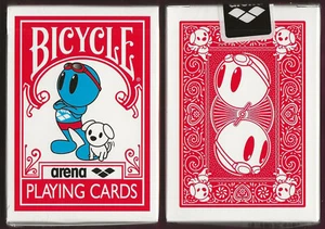 Cartas Bicycle Arena rojo (Japón) - Imagen 1 de 2