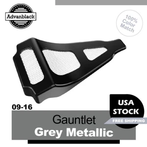 Gauntlet Gray Metallic ABS Chin Spoiler Fits Air-Cooled Harley Davidson Touring - Picture 1 of 8