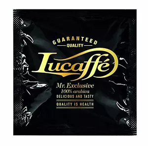 Lucaffe Mr. Exclusive 100% Arabica 40 or 150 ESE Espresso Pods - Picture 1 of 3