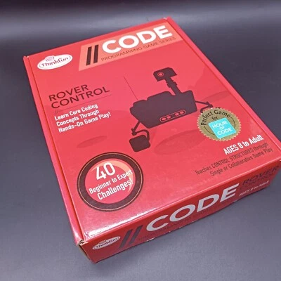 Thinkfun Code Board Programming Game Series Rover Control STEM 8 To Adult - Image 1 of 4