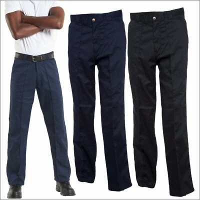Uneek Mens Workwear Trousers Safety Pants Driver Warehouse PPE Security Bottoms