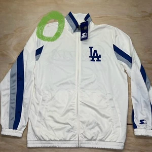NEW LG Los Angeles Dodgers Starter Rebound Cooperstown Collection Zip Jacket - Picture 1 of 14