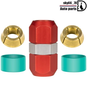 800-641 3/8'' Aluminum Line Splice Repair Kit Works for A/C, coolant , Oil Etc - Picture 1 of 12