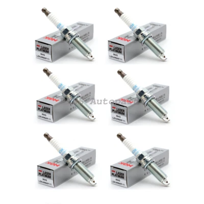 6 pcs OEM NGK Iridium Spark Plugs 22401-ED815 For Nissan March Micra Altima 3.5L - Imagem 1 de 4