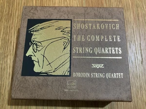 Shostakovich Complete String Quartets Borodin Quartet Victor Melodiya Japan OBI - Picture 1 of 6