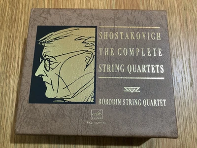 Shostakovich Complete String Quartets Borodin Quartet Victor Melodiya Japan OBI - Image 1 of 4