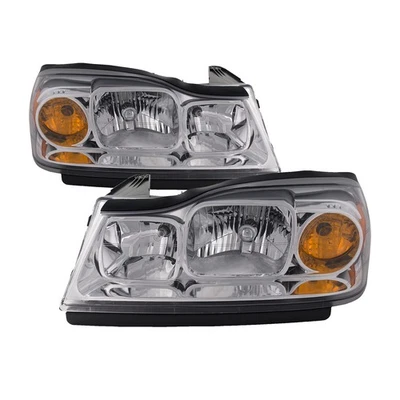 Headlights Pair Set Right Left Fits 2006-2007 Saturn Vue/ 07 Hybrid Vue - Image 1 of 4