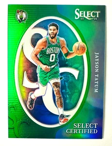 2023-24 Panini Seleziona Certificato Jayson Tatum ARGENTO Prizm Card #6 Celtics! - Foto 1 di 3