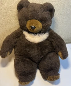 1977 Fun & Fancy Musikbär Plüsch Sun & Star Co Japan braun Vintage 17 Zoll - Bild 1 von 5