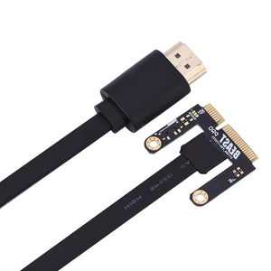 EXP GDC Beast To Mini PCI-E Cable Cord NEW - Afbeelding 1 van 7