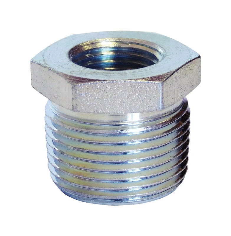 Anvil 8700130357 Galvanized Steel Hex Bushing 3/8 MNPT x 1/8 FNPT in. - Image 1 of 1