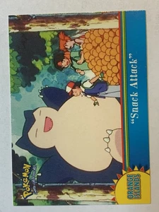 Pokemon Topps 2000 #OR11 "Snack Attack" (B) Serie 3 Islas Naranja - Imagen 1 de 2
