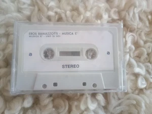 Eros Ramazzotti – Musica E Demo / Promo ?? Cassette paper label - Picture 1 of 2