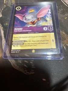 Disney Lorcana - Dumbo - Novena Maravilla del Universo 45/204 - Fabulosa - Imagen 1 de 3