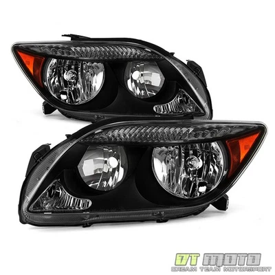 2005-2007 Scion TC Headlights Headlamps Replacement Set Left+Right Factory Style - Image 1 of 3