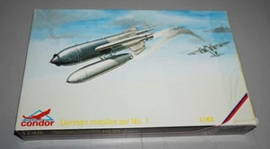 German Missiles Set #1 Condor 1/48 Complete & Unstarted. - Picture 1 of 3