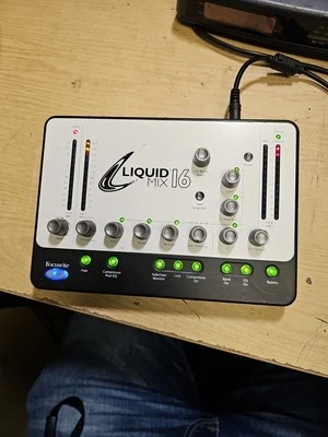 Focusrite Liquid Mix 32- FireWire DSP Processor and Control Surface-power Tested - Image 1 of 4