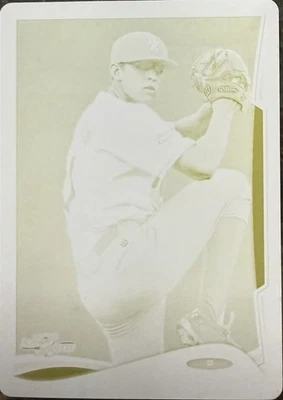 2014 Topps Pro Debut 153 Sam Selman Yellow Printing Plate #1/1 KC Royals - Image 1 of 2