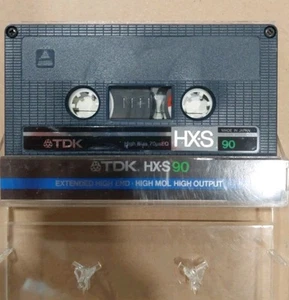 Cinta para casetes cromados 2 TDK HX-S 90 - Hecha en Japón - Imagen 1 de 4