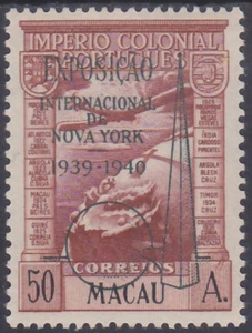 MACAO - MACAO - 1939 SOBREIMPRESIÓN NUEVO AÑO Mi.: 326 - **MNH** LUJO - ¡RARO!! - Imagen 1 de 2