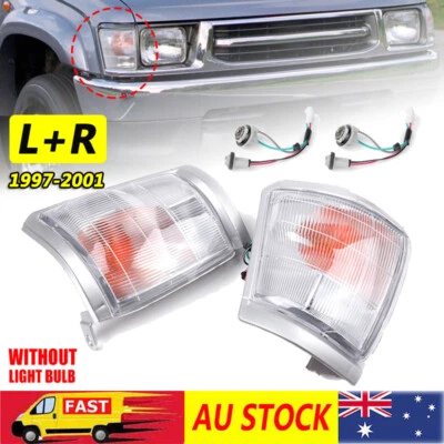 2X Corner Indicators Park Light for Toyota Hilux LN147R LN167R LN107R 1997-2001 - image 1 of 4