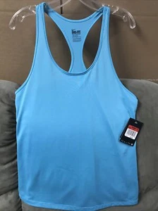 Nike Women’s Dri Fit Blue Tank Tee Size L | Tennis 648567 NWT - Picture 1 of 4