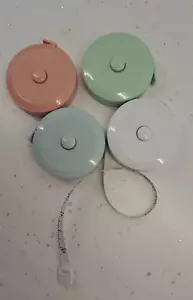 3M Retrattile Tapemeasure IN Un Scelta Di Quattro Colori Pastello - Picture 1 of 2