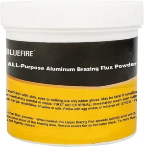 BLUEFIRE Brazing Flux Powder 1/4 Lb Tub Solder flux Easy Welding Soldering Flux - Picture 1 of 2