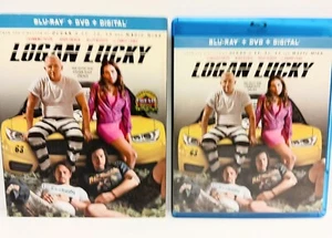 Logan Lucky: Blu-ray + DVD + Digital HD UV Channing Tatum W/Silpcover Brand New - Picture 1 of 4