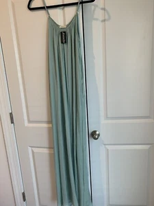 Kori Maxi Dress Size Large Dark Mint Green NWT - Picture 1 of 7