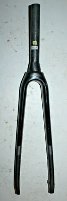 Horquilla de bicicleta de carretera Trek Emonda de carbono 11/8" cónica 38,4 208 mm disco 372 g eje pasante Foto 1 de 4